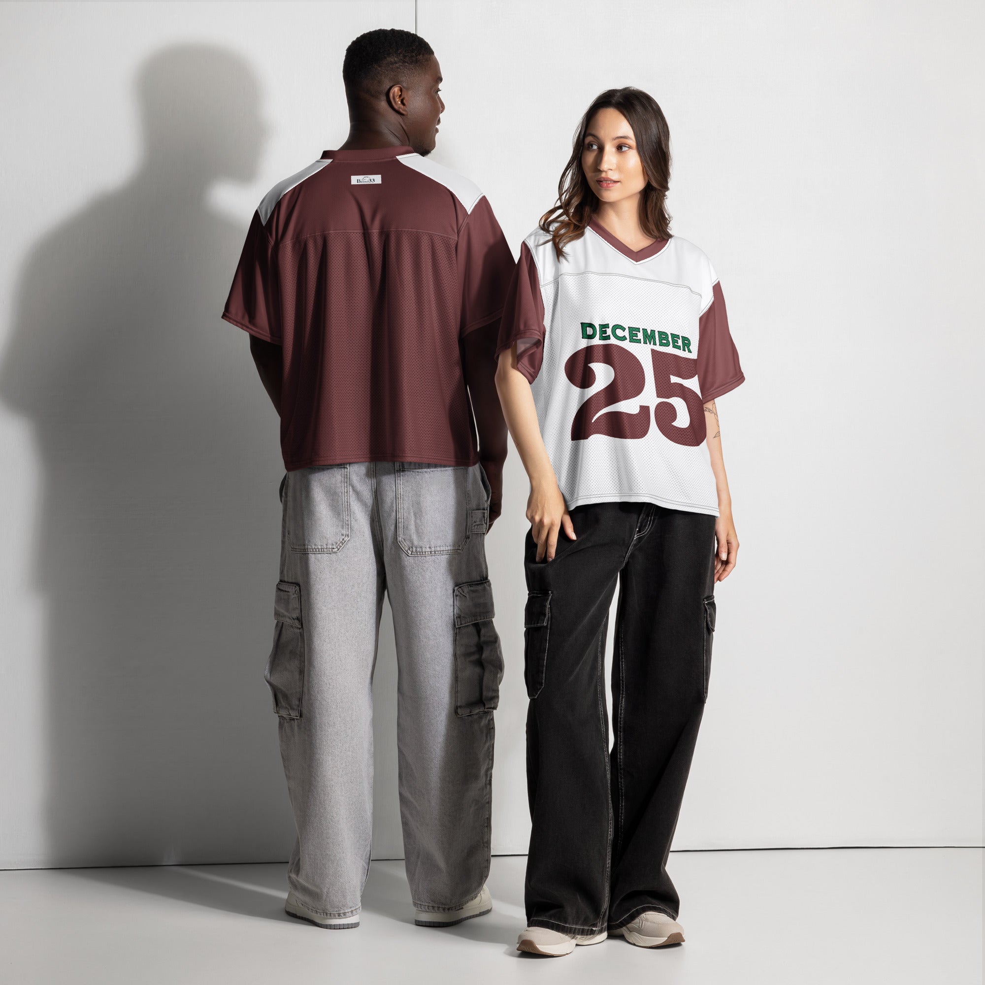 Christmas day football jersey