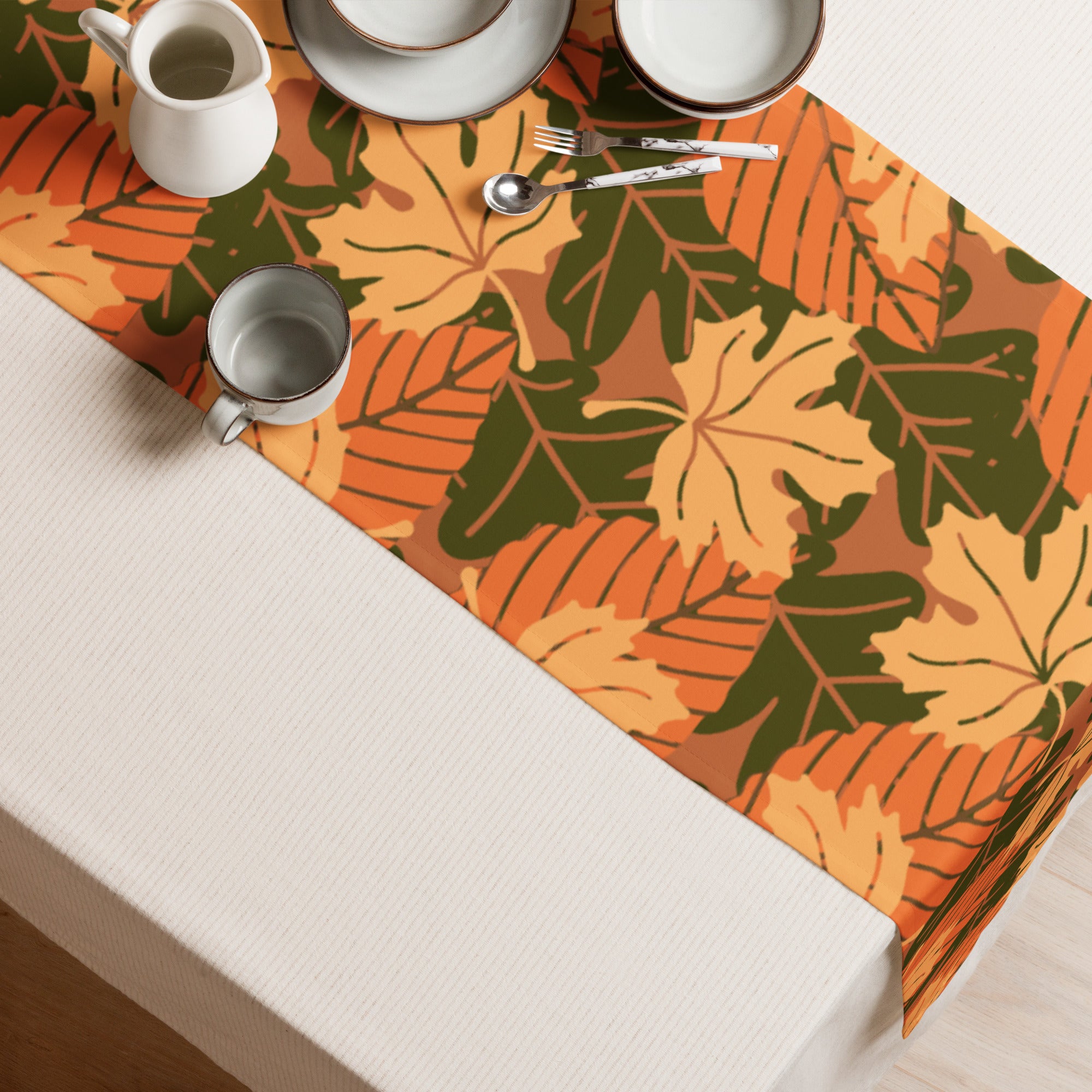 Harvest Leaf Table runner